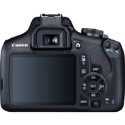 Canon EOS 2000D (Intl Model) DSLR Camera with 18-55mm IS II Lens & Starter Accessory Bundle – Includes: SanDisk Ultra 32GB SDHC Memory Card + Camera Carrying Case + Ultraviolet Filter + MORE