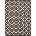 thumbnail image 1 of Safavieh Dhurries Brown Contemporary Rug - 5' x 8', 1 of 2