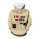 thumbnail image 1 of WILLBEST Sudaderas En Pareja Sudaderas con Capucha para El Día De San Valentín para Hombres y Mujeres Día De San Valentín para Hombres Grande, 1 of 2