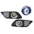 thumbnail image 2 of Front Bumper LED Fog Light Grill, 2pcs Noiseless Left Right A2048850353 IP65 Waterproof  Replacement For  C CLASS W204 2008-2010 For Repair, 2 of 8