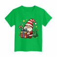 thumbnail image 5 of Xyant Christmas Shirts for Kids, Boys Girls Santa Claus Christmas Tree Print Short Sleeve Tshirts Toddler Funny Holiday Gift Xmas Graphic Tees Tops, Size 7-8 Years, 5 of 6
