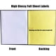 thumbnail image 4 of 100 Full Sheet Glossy Printable Sticker Paper A4 Self Adhesive Photo Paper Labels for Laser and Inkjet Printers, 4 of 5