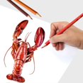 thumbnail image 5 of 48/72/120/160/180 Oil Colored Pencils Set Pre-Sharpened Color Pencils Art Supplies for Students Adults Artists Drawing Sketching Coloring Books, 5 of 5