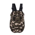 thumbnail image 1 of Greeniant Pet Supply Dog Carrier Kennel Outdoor Portable Chest Pack delantera L XL Suministros para perros camuflaje METRO Greeniant JJ8769-38, 1 of 1
