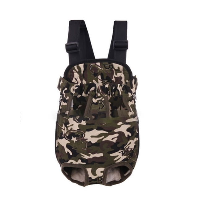 Greeniant Pet Supply Dog Carrier Kennel Outdoor Portable Chest Pack delantera L XL Suministros para perros camuflaje METRO Greeniant JJ8769-38