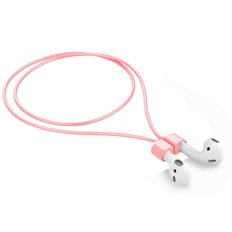 LIKDAY AirPods Strap 28 Silicone Anti-Lost Wire Cable for Compatible with AirPods Pro 2/1 Accessories （Pink+White＋Black）