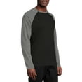 thumbnail image 6 of George Men's Crew Neck Long Sleeve Raglan Tee, 6 of 6