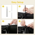 thumbnail image 5 of Norcho 160L Double Laundry Hamper with Lid, Divided Laundry Basket with Removable Bags and Handles, Large Separated Clothes Basket, Black, 5 of 10