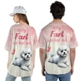 thumbnail image 5 of Every Fart is Love Note Bichon Frise Guilty Face Happy Valentine's All Over Print 3D Baseball Shirt Bichons Dog Lovers Gifts Idea Softball Sport - 01016, 5 of 6