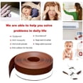 thumbnail image 3 of 6M roller shutter door long window removal silicone sealing strip, sealing strip, silicone self-adhesive roller shutter door, windproof, dustproof, soundproof, waterproof roller shutter door lower Xianwei Shao 9024719124605, 3 of 5