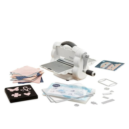 Sizzix Big Shot Foldaway Machine (White and Grey) with Free Bonus Content