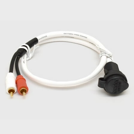 Marine Audio Boat Auxiliary Audio Input Jack MA-AUX2 | Wellcraft