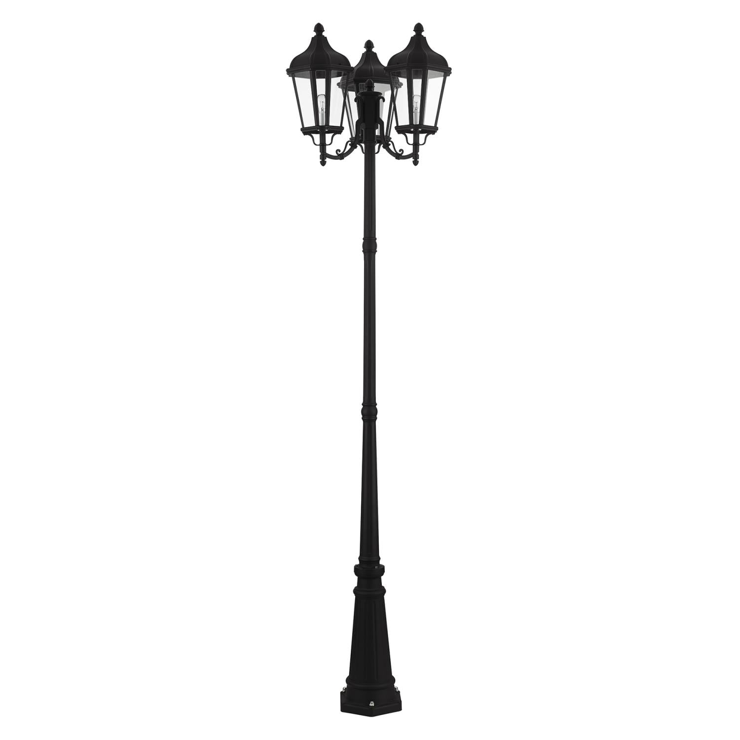 Livex Lighting Morgan 3 Light Outdoor Post Light
