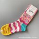 thumbnail image 5 of Calcetines a media pantorrilla de moda para mujer Calcetines lindos de algodón de dibujos animados de Happysocks Marca sueca Popular en redes sociales, 5 of 5
