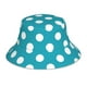 thumbnail image 1 of Balery Sky Blue And White Polka Dot Sombreros para el sol para hombre y mujer, sombrero de pescador con UPF 50+, 1 of 6