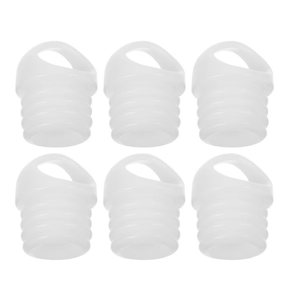 Masteelf Mop Bucket Drain Plugs Replacement Rubber Hole Covers for Home Use Leakproof and Durable 6 Pieces