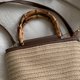 thumbnail image 4 of Fashion Straw Woven Bag Small Bucket Bags Crossbody Bag SummerBeach Shoulder Bag for Women Girl Large Capacity Handbag, 4 of 4