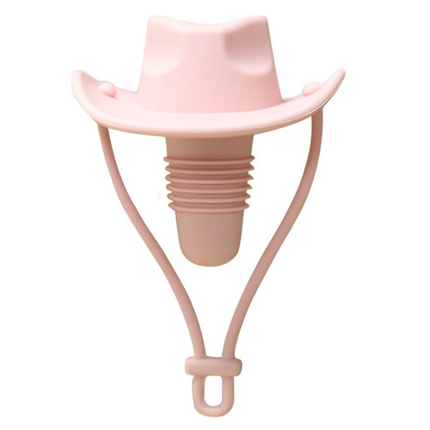 Divertido sombrero de vaquero tapa sellos botella silicona tapones de vino utensilios de cocina