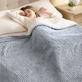 thumbnail image 5 of COWIN Electric Blanket Full Size, Brushed Flannel+Cotton Fleece, 10 Heating Levels and 1-8 Hour Automatic Shutdown, Machine Washable, Silvery Gray, 72 "x 84", 5 of 7