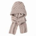 thumbnail image 5 of Women's Winter Hat Scarf- Fleece Lined Knit Beanie with Ear Flaps, Convertible Face Mask Balaclava for Cold Weather, Windproof Snow Ski Cap, 5 of 5