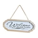thumbnail image 4 of Bienvenido a Nuestro Letrero de Inicio, Letrero de Bienvenida Rústico para Colgar en La Pared, Colgador de Pared Europeo, Letrero Decorativo Blanco Pa Estilo B Soledad Letrero decorativo, 4 of 10