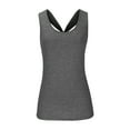 thumbnail image 5 of BLVB Womens Workout Tops for Women Racerback Tank Tops Yoga Shirts Athletic Running Tank Tops Sleeveless Gym Clothes, 5 of 6