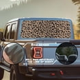 thumbnail image 3 of Psesaysky Classic Leopard Print Pattern Vinyl Rear Window Decal, 66.9 x 22.4 Inch Waterproof See Through Truck Rear Window Decal for Most Trucks, 3 of 8