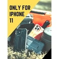 thumbnail image 2 of ArmadilloTek Vanguard Case Compatible with iPhone 11 (6.1 inches) Military Grade Full-Body Rugged with Kickstand and Built-in Screen Protector - Black, 2 of 5