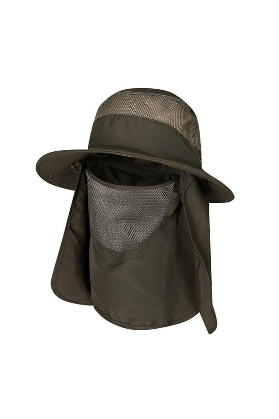 Men Women Quick Dry Outdoor Sport Fishing Hiking Hat UV 360 Degree Protection Face Ear Neck Cover Flap Sun Cap
