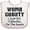 White and Pink, variant on Inktastic Womb County I Just Did 9 Months on the Inside Boys or Girls Baby Bib