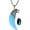 01 Blue, variant on Wolf Teeth Necklace for Women Men Wolf Totem Amulet Pendant Necklace Luminous Wolf Dog Fang Necklace Halloween Necklace Glow in The Dark Gift Jewelry
