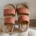 thumbnail image 5 of Ruyang Open Toe Flat Sandals for Girls Chunky Adjustable Straps Non-Slip Sandal Summer Beach Vacation Casual Shoes, 5 of 9