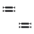 thumbnail image 3 of ZLight 2 Pcs Universal Foosball Counter Scoring Units Scoreboard Score Keepers Football Machine Accessories for Standard Tables Black 2Set, 3 of 6