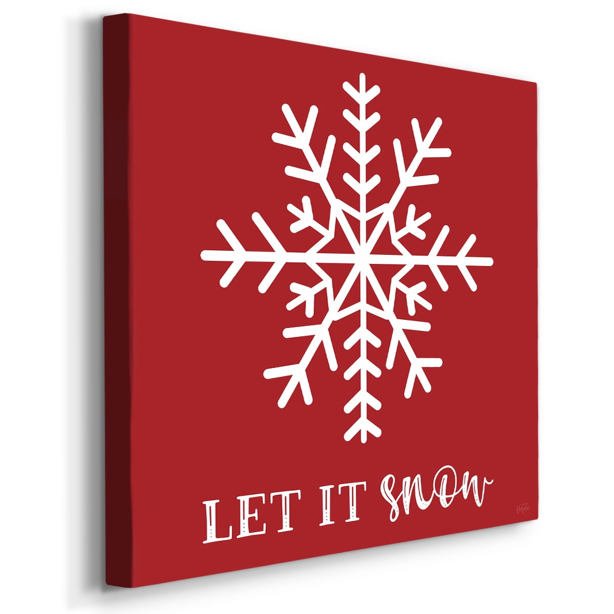Let It Snow- Gallery Wrapped Canvas