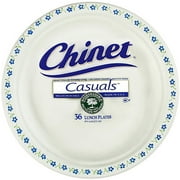 Chinet Casuals 8-3/4" Lunch Plate 36ct
