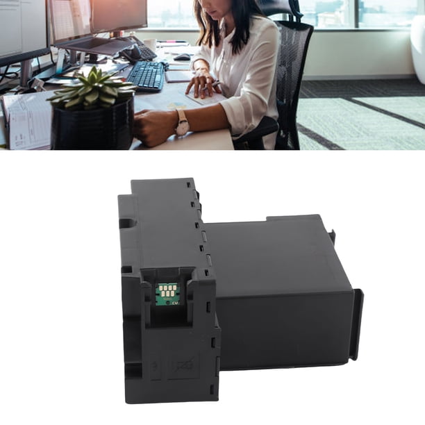 Caja De Residuos De Tinta, T04D1 Caja De Mantenimiento De Plástico De Buena Compatibilidad Pieza De Repuesto De Absorción Rápida Para Limpieza Del Cabezal De Impresión