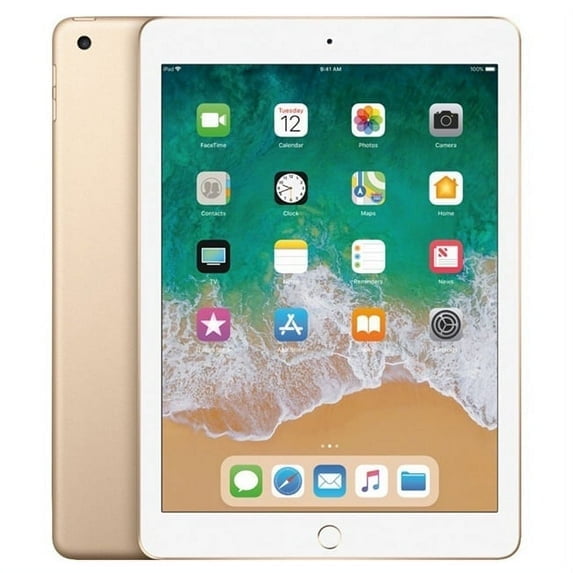 Restored Apple iPad 5th Generation 128 GB Wifi Gold (Refurbished)