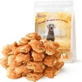 thumbnail image 3 of (5 pack) Pawmate Promote Digestion Natural Dog Treats, Chicken Jerky Wrapped Bananas for All Dogs, 18-19ct Bag, 11 oz, 3 of 13