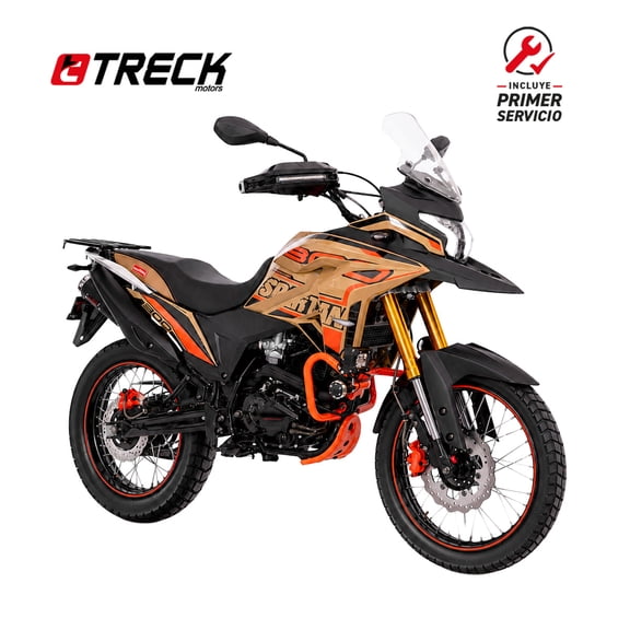 Motocicleta Doble Propósito TRECK SPARTAN 300 2024 Marrón