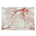 thumbnail image 1 of Coral Cutting Board, Monochrome Watercolor Image of Leafless Fall Autumn Tree Branches Peaceful Print, Decorative Tempered Glass Cutting and Serving Board, Large Size, Dark Coral, by Ambesonne, 1 of 1