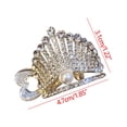 thumbnail image 2 of Fiudx Pinza para El Cabello, Accesorios de Perlas con Flecos, Banda Elástica para El Cabello, Elegante Metal, Ideal para Fiestas, Peinados de Mujer, Uso Comodo., 2 of 2