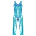 thumbnail image 3 of iiniim Kids Girls Shiny Metallic Gymnastics Ballet Dance Leotard Full Bodysuit Jumpsuit Colorful 12-14, 3 of 7