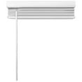 thumbnail image 5 of Biltek Horizontal Window Blinds Vinyl Venetian Blinds for Windows Room Darkening Blinds White Blinds with Tilt Wand 1" Slat Privacy Window Shades Door Blinds 42"W x 64"H, 5 of 7