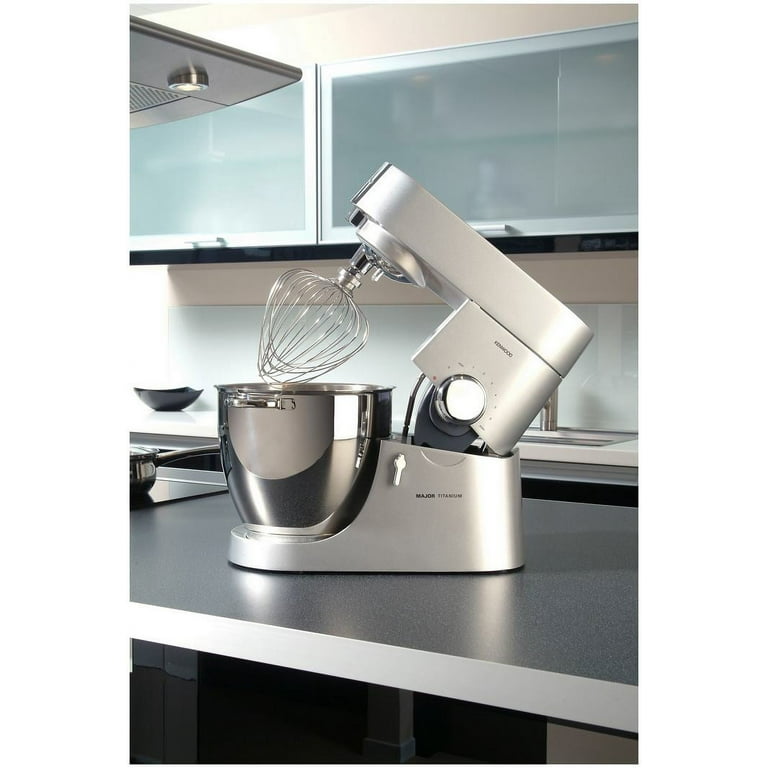 Kenwood Chef Titanium Kitchen Machine, Stainless Steel - 5 qt