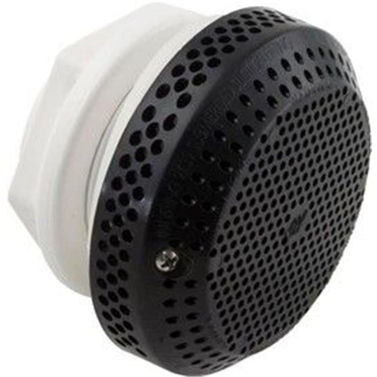 Waterway Plastics Cover Hi-Flow Suction VGB Assembly & 1.5 in. S Standard Nut - Black