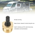 thumbnail image 4 of RV Blow Out Plug, Brass Winterize Blow Out Adapter Fitting Rustproof Clearing Pipes  for Boat for Travel Trailer, 4 of 7
