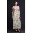 thumbnail image 2 of Bimba Robe Bohème de Plage Longue Sans Manches à Bretelles Imprimée Florale pour Femme - XX-Grand, 2 of 6