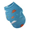 thumbnail image 1 of 2026 Hot!Dogs and Cats Fall and Winter Hooded Plus Fleece Two-legged Sweater Printed Pet Clothes, 1 of 2