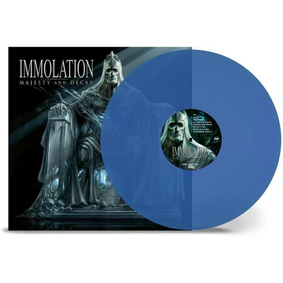 Immolation - Majesty and Decay - Trans Blue - Music & Performance - Vinyl
