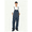 Blue, variant on Mens Denim Bib Overalls Loose Fit Workwear Carpenter Jeans with Adjustable Straps Vintage Washed Utility Overalls Relaxed Straight Leg Casual Jumpsuit for Men